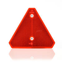 Светоотражатель на прицеп красный треугольный KAMAR