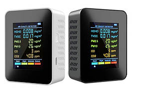 Детектор якості повітря формальдегідів TVOC, CO2,CO,PM10, PM2,5