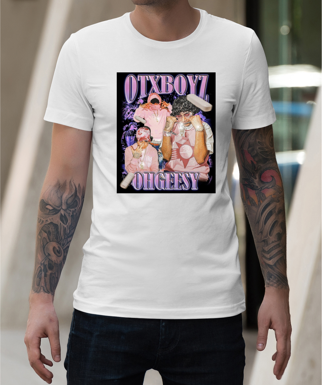 Мужские футболки с логотипом Отксбойз (Otxboyz), магазин одежды - трендовые майки и футболки - фото 9 - id-p2060426667