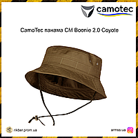 CamoTec панама CM Boonie 2.0 Coyote, тактическая панама, полевая панама, мужская летняя панама койот, военная