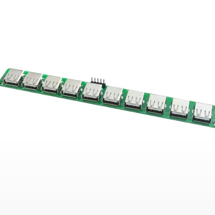 Модуль зарядки 10xUSB 5В/1A, фото 1