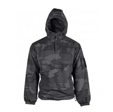 Анорак Комбат зимовий Mil-Tec combat anorak winter black Dark camo 10335080 -M