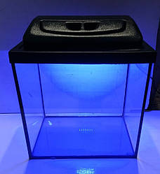 Акваріум із кришкою LED GloFish 30*21*35 см, прямий, 22 л