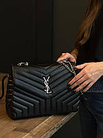 Женская сумка Yves Saint Laurent Excellent Bag (чёрная) красивая удобная сумочка для девушки torba0058