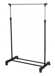 Стійка для одягу пересувна на колесах
