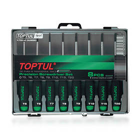 Набір прецизійних викруток (T5-T20) 8ед. GAAW0801 TOPTUL