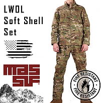 LWOL (Light Weather Outer Layer) soft shell FR - MultiCam