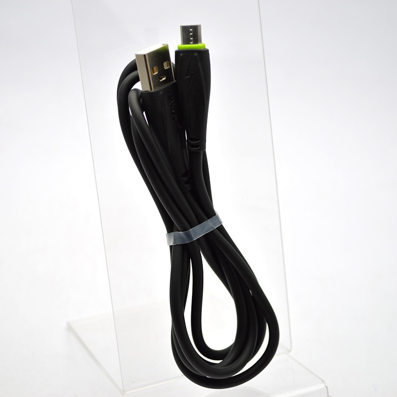 Кабель ANSTY ANS-711-V Micro USB 2A 1M Black, фото 2