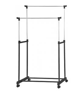 Стійка вішалка для одягу подвійна