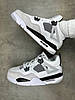 Жіночі чоловічі кросівки Nike Air Jordan 4 Retro Military black Premium Найк Джордан Ретро IV Мілітарі підліткові, фото 5