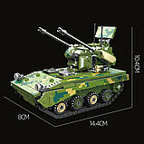 Конструктор — танк ВСУ "САУ Gepard" (347 деталей) арт. 32198, фото 3