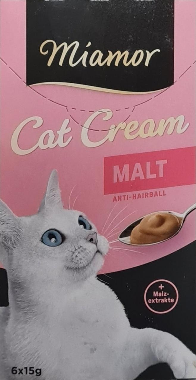 Ласощі для котів Miamor Cat Snack Malt Мальт-паста-крем для виведення грудок вовни 6х 15 г, фото 1