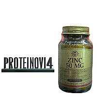 Цинк глюконат Solgar Zinc 50mg 100tab витамины и минералы