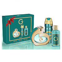 Женский парфюмированный набор. Парфюмированная вода G Pour Femme85ml+део200ml+гель для душа 250ml.Emper.Orig