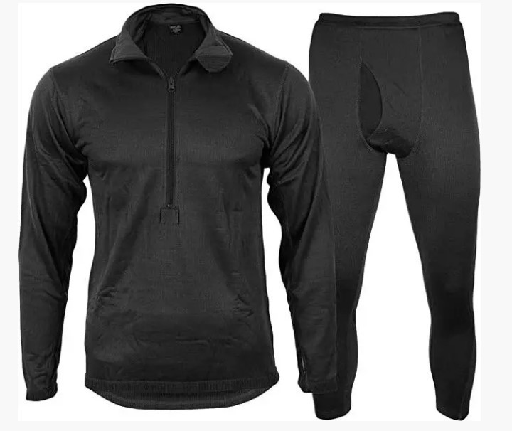 Термобілизна тактична Mil-Tec Thermoflece gen.III Black 11222002 -2XL