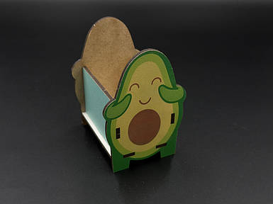Органайзер з УФ-друком. Авокадо. 75х65х100мм