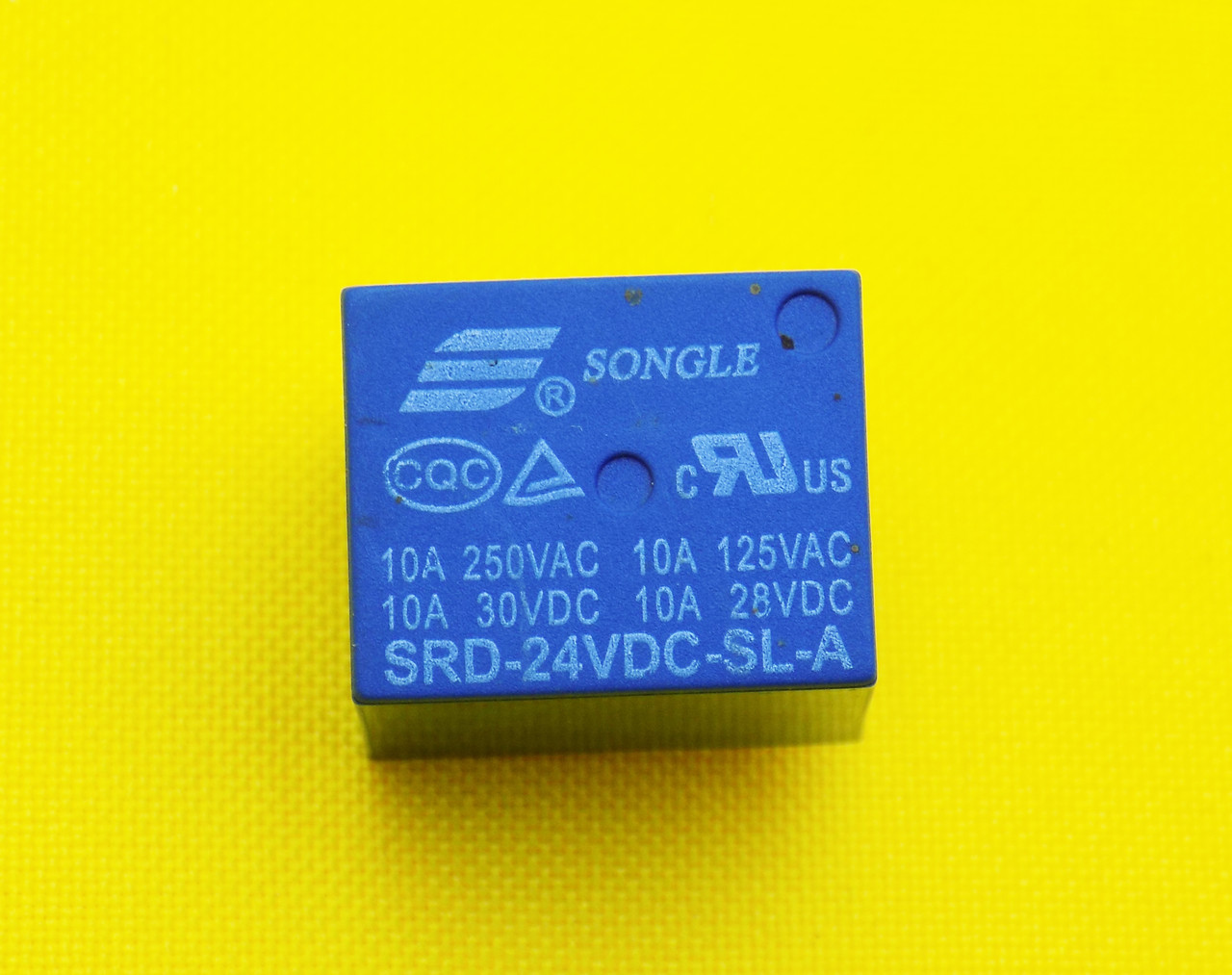 Реле 24V SRD-24VDC-SL-C  10А 4pin