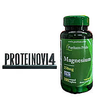 Магній Puritans Pride Magnesium 250mg 100 таблеток вітаміни та мінерали