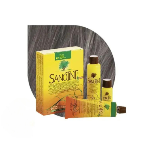 Sanotint Sensitive фарба для волосся Світло-Попелястий №82 Санотінт Вівасан Швейцарія Swiss 125 мл