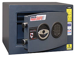 Сейф взломостійкий Griffon H.26.E DARK GREY (ВxШxГ:260x350x274), 0 класс, сейф від взлому, сейф для грошей та цінностей