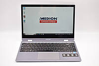 Ноутбук планшет 14" Medion (Lenovo Group) Intel Pentium Silver N5000 SSD 128 ГБ Трансформер металевий корпус