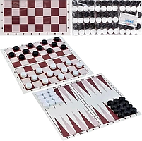 Гра настільна "2 в 1 Шашки і Нарди", Игра настольная "2 в 1 Шашки и Нарды", фото 3