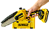 Акумуляторна мініпила DeWalt DCM160N безщіткова (24V, 4A шина 15 см) з автоматичним змащенням ланцюга, фото 4