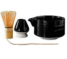 Набір посуду для чаю матча #166 Stonewhite Katakuchi, Набір для приготування чаю матча