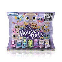 Коллекционная фигурка-сюрприз Мой любимец House Pets 1065B с листом коллекционера Shoper Колекційна