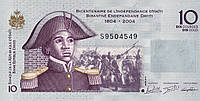 Гаити 10 гурдов 2006 UNC