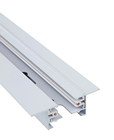 Трековий шинопровід Nowodvorski 9012 1 м Profile recessed trac IP20 Wh вбудований