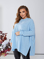 Женский кашемировый свитер OVERSIZE 905-6 осень-зима. пр-во Украина.