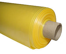 Плівка 80 мкм 3м*100м поліетиленова жовта для теплиць "Планета Пластик" стабілізація 24 місяці, фото 2