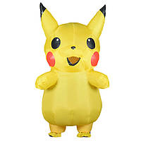 Надувной костюм Пикача UASHOP детский 70-130 см Пикач косплей Костюм Поэкмона Pikachu надувной костюм