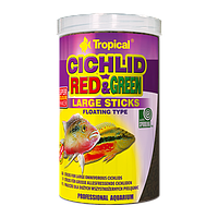 КОРМ ДЛЯ ЦИХЛІД Cichlid Red&Green Large ST. 10L /3kg TROPICAL