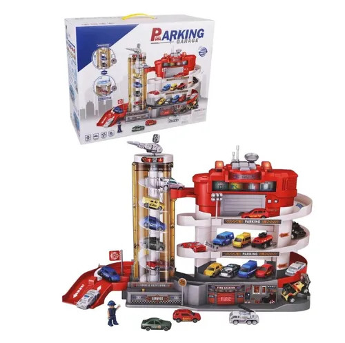 Парковка багаторівнева з машинками і ліфтом, фото 1