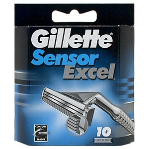 Картридж Gillette "Sensor Excel" (10) - фото 1 - id-p369076635