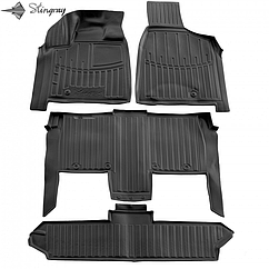 Комплект 3D ковриков в салон автомобиля CHRYSLER Grand Caravan V (RT) (2008-2020)
