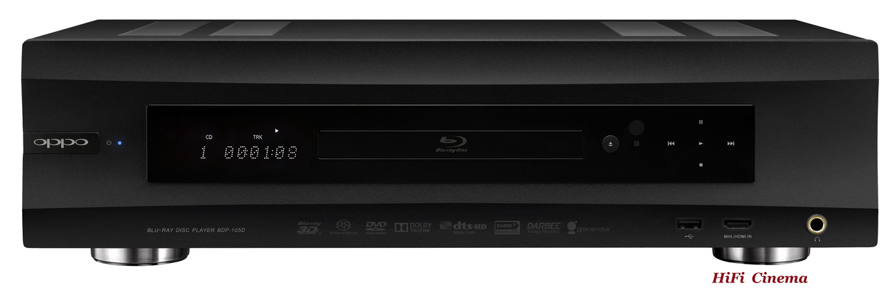 Oppo BDP-105D 3D Blu-ray програвач HiFi мережевий плеєр, фото 1