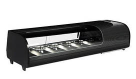 Вітрина холодильна для суші Hurakan HKN-VRS52L чорна