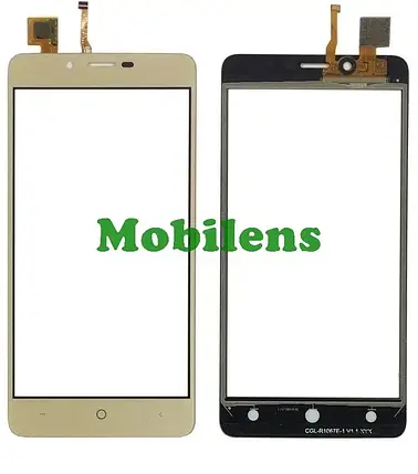 Ergo B501, Maximum, Leagoo Kiicaa Power, Pixus Volt Тачскрин (сенсор) золотистий, фото 1