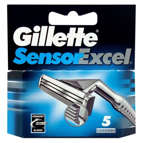 Картридж Gillette "Sensor Excel" (5) - фото 1 - id-p369076637