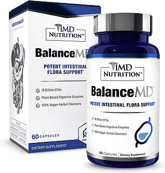 Новаторська формула для жінок 1MD Nutrition BalanceMD Vaginal Probiotics 60 капсул