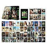 Карточки aespa K-POP lomo кейпоп карти к поп еспа аеспа картки - My World 2 - 55 шт, фото 9