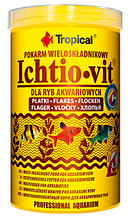 Корм для риб Ichtio-vit 21L /4kg (пластівці) основ. корм для всіх видів риб TROPICAL