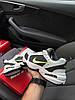 Чоловічі кросівки Nike Air Max Monarch  IV White Grey Green (Сірі) Найк Монарх 4 повсякденні шкіра демісезон, фото 7