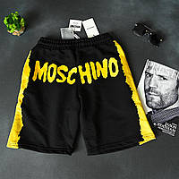 Спортивные мужские брендовые летние шорты M0SCHIN0 YELLOW