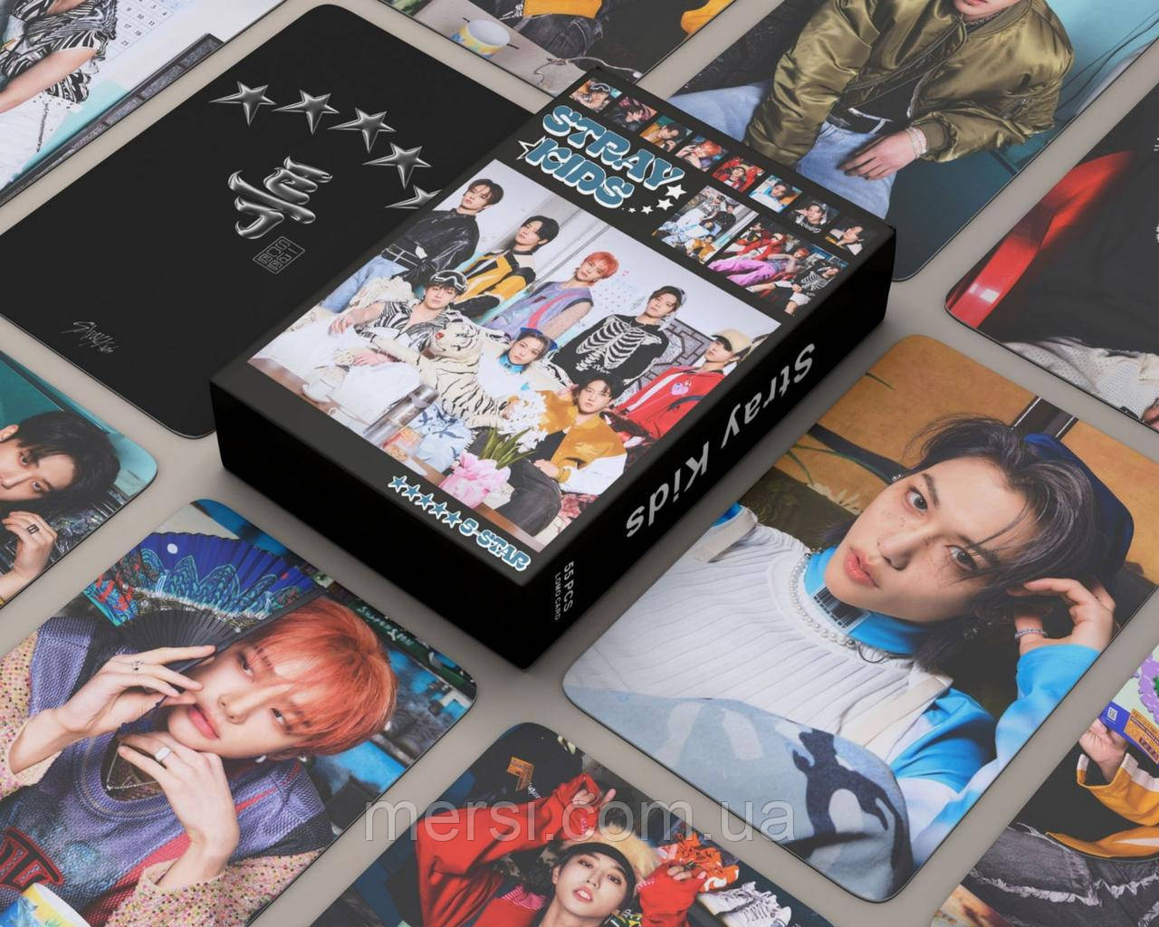 Карточки stray kids K-POP lomo кейпоп карти к поп стрей кідс стрэйкідс СК - 5 Star -  55 шт, фото 1
