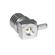 ВЧ роз'єм QMA Male (тато) кутовий 90° обтискний на кабель RG-316 RG-178 RG-174 LMR100 SFF50-1.5 для FPV антен, передавачів, фото 6