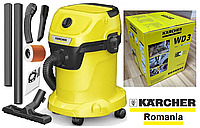 Karcher WD3 пылесос промисловий будівельний V-17/4/20 (1.628-101.0) Румыния